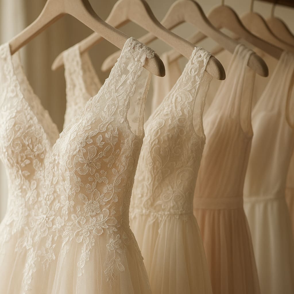 Wedding Dresses Rack